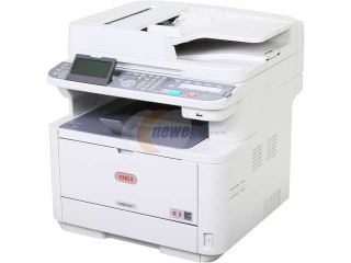 Open Box Okidata MB491 MFP MFC / All In One Up to 42 ppm Monochrome Laser Printer