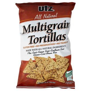 Utz Tortillas, Multigrain, 10 oz (283.5 g)   Food & Grocery   Snacks