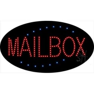 Sign Store L100 1539 outdoor Mailbox Animated Outdoor LED Sign, 27 x 15 x 3. 5 inch