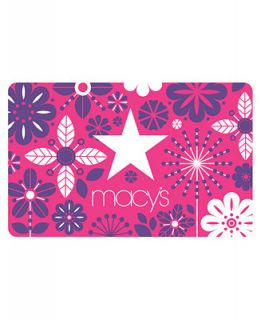 Floral Gift Card with Letter   Gift Cards