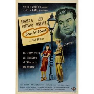 Scarlet Street Movie Poster (11 x 17)