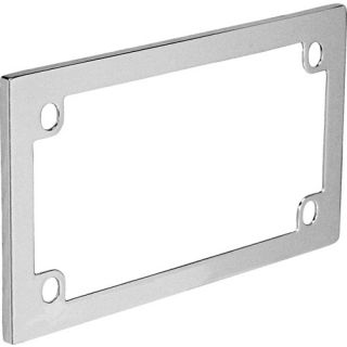 Bell Motorcycle Classic Chrome License Plate Frame