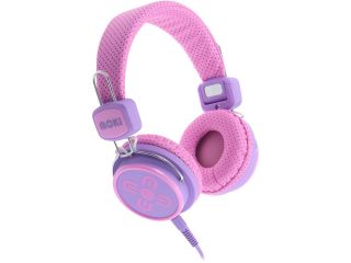 Moki Pink and Purple ACC HPKSPP 3.5mm Connector Kid Safe Volume Limited Headphones