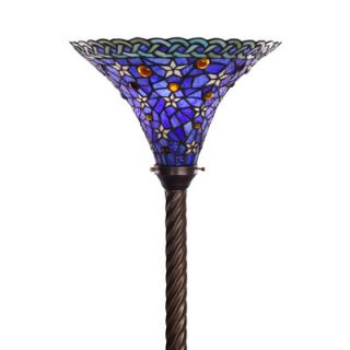 Warehouse of Tiffany Star Torchiere Floor Lamp