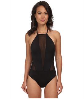 ted baker mech mesh range swimsuit black