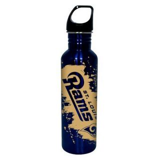 St Louis Rams Water Bottle   Blue (26 oz.)