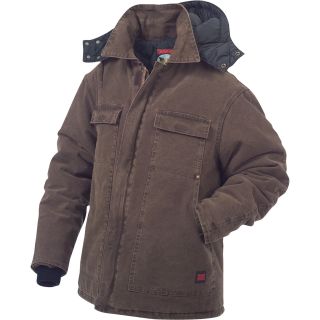 Tough Duck Washed Polyfill Parka with Hood — Big Sizes  Parkas