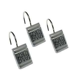 Sinatra Silver Shower Hooks   12 pack   7979362