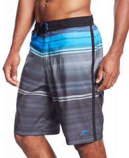 Speedo UV Protection Quick Dry Ombre Performance Swim Trunks