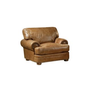 Omnia Furniture Houston Leather Chair