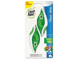 Dryline Grip Correction Tape, Non Refillable, 1/5" X 335", 2/Pack