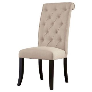 Tripton Dining Upholstered Side Chair (Set of 2)   Linen   Signature