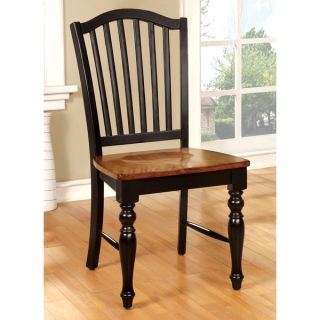 Furniture of America Levole Two tone Country Style 18 inch leaf Dining