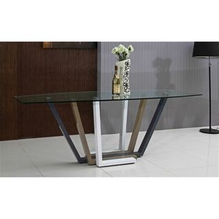 Talenti Casa Roma Collection Glass Dining Table   17406522  