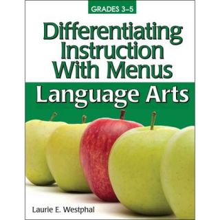 Differentiating Instruction With Menus Language Arts