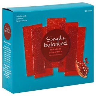 Simply Balanced Pomegranate Fruit Strips 25 ct