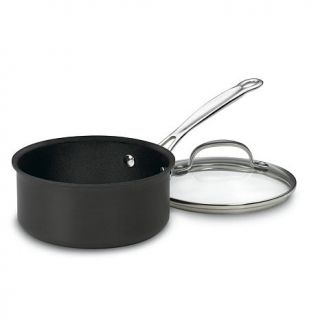 Cuisinart Chef's Classic Nonstick 2 Quart Hard Anodized Saucepan with Cover   7210372