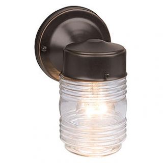 Design House 505198 Jelly Jar Outdoor Downlight 4.5 Inch by 7.5 Inch