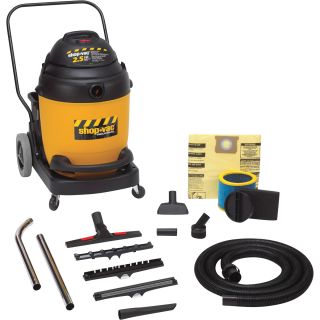Shop-Vac Industrial Flip & Pour Wet/Dry Vacuum — 22 Gallon, 2.5 HP, Model# 962-37-10  Vacuums