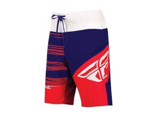 Fly Racing Influx Boardshort Red/Blue/White Sz 32 353 19232