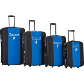 Rockland Luggage Polo Equipment 4 Piece Expandable Luggage Set