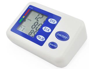 LCD Screen Digital Memory Arm Blood Pressure Monitor Sphygmomanometer Heart Beat Meter For Personal Health Care HQ 808