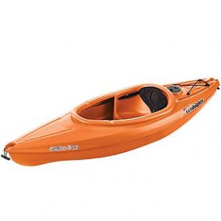 Sun Dolphin Aruba 8 1 Person Sit In Kayak in Tangerine Orange with On