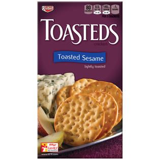Toasteds Toasteds Toasted Sesame Crackers