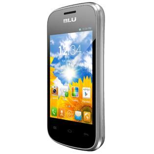 BLU Dash JR D140 Unlocked GSM Dual SIM Android Cell Phone   Silver