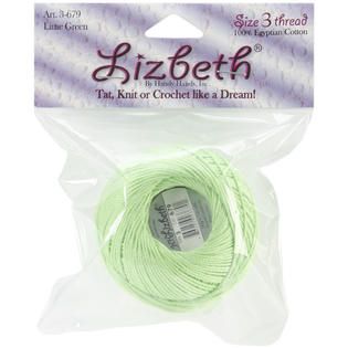 Handy Hands Lizbeth Cordonnet Cotton Size 3 Lime Green   Home   Crafts