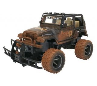 New Bright 115 R/C Mud Slinger Jeep Wrangler —