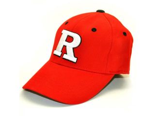 Rutgers Scarlet Knights Official NCAA Youth One Size Adjustable Cotton Hat Cap by Top Of The World