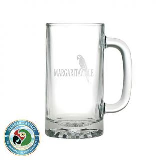 Margaritaville Set of 4 Etched Beer Mugs   7963223