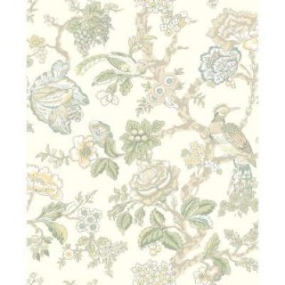 York Wallcoverings 56 sq. ft. Waverly Classics Casa Blanca Rose Wallpaper WA7737