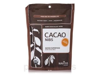 Cacao Nibs   16 oz (454 Grams) by Navitas Naturals