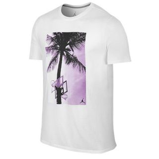 Jordan Paradise T Shirt   Mens   Basketball   Clothing   Black/White