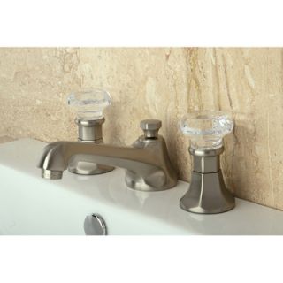 Kingston Brass Celebrity Double Crystal Handle Widespread Bathroom