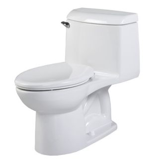 American Standard Champion 4 1 piece 1.6 GPF White Elongated Toilet