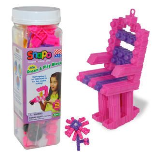 Snapo 151 Piece Dream and Play Blocks   Toys & Games   Blocks