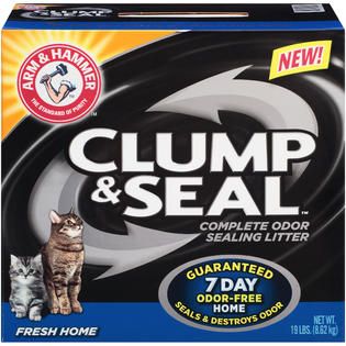 Arm & Hammer Clump & Seal Fresh Home Cat Litter 19 LB BOX   Pet