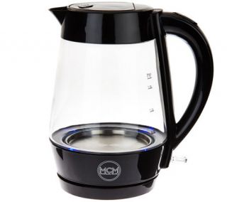 LED Glass Electric Kettle —