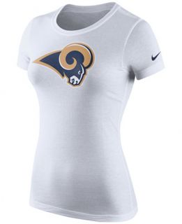 Nike Womens Los Angeles Rams Logo T Shirt   Sports Fan Shop By Lids