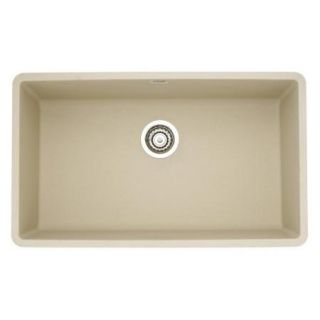 Blanco 440147 Precis 18.75" X 32" Single Basin Granite Undermount Residential Kitchen Sink, Available in Various Colors