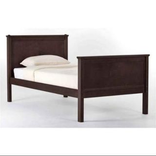 School House Casey Twin Bed w English Dovetail Joints (Pecan)