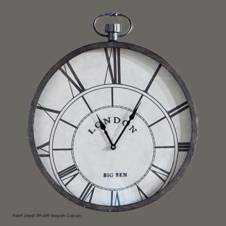 Graham & Brown Pocket Watch Clock Graphic Art
