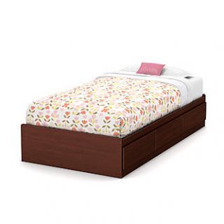 South Shore Little Treasures Twin Mates Bed (39) with 3 Drawers