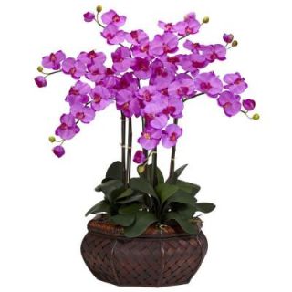 30 in. H Orchid Large Phalaenopsis Silk Flower Arrangement 1201 OR