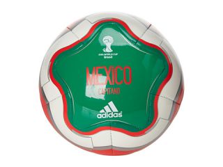 Adidas Olp 14 Capitano Mexico Soccer Ball Twili Green Poppy White