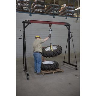 Roughneck Lever Chain Hoist — 2-Ton Capacity, 5ft. Lift  Manual Lever Chain Hoists