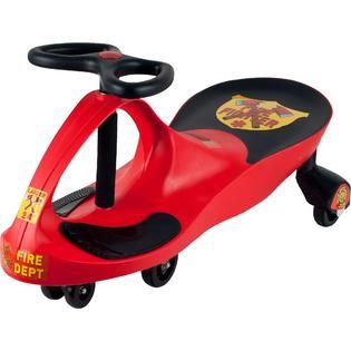 Lil Rider Red Rescue Firefighter Wiggle Ride on Car   Toys & Games